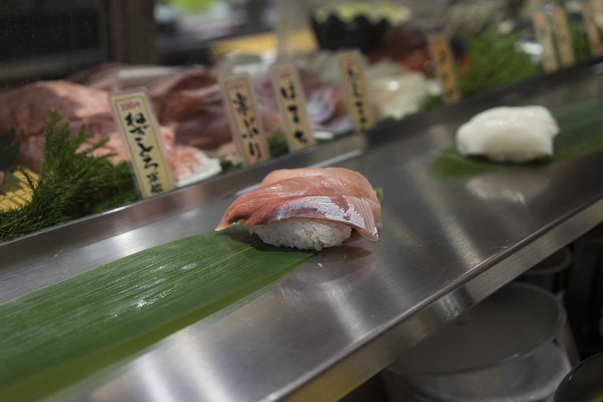 Standing Sushi Bar Tokyo EataCity Restaurants
