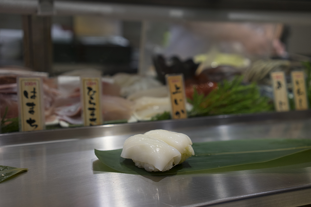 Standing Sushi Bar Tokyo EataCity Restaurants