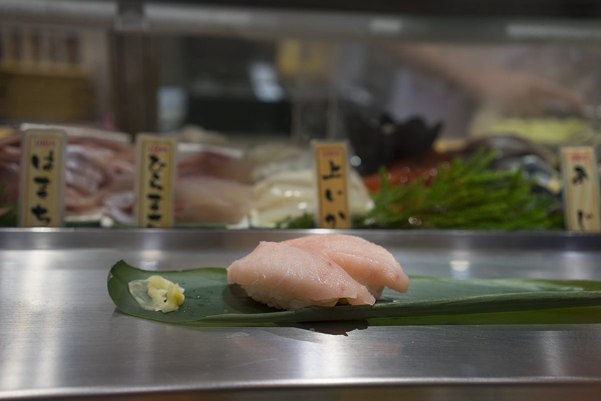 Standing Sushi Bar Tokyo EataCity Restaurants
